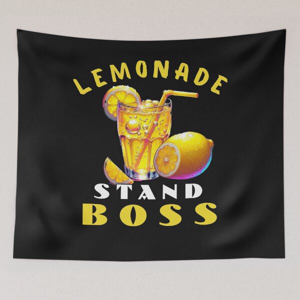 Item preview, Lemonade stand boss designed and sold by MilkyForest.
