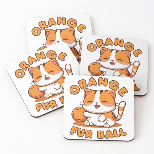 Item preview, Orange Cat    Fur Ball designed and sold by deviatepolo.