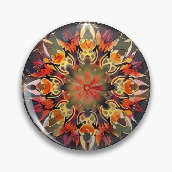 Item preview, Floral Mandala: Symmetry in Bloom designed and sold by iCatchTheArt.