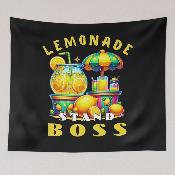 Item preview, Lemonade stand boss designed and sold by MilkyForest.