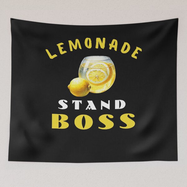 Item preview, Lemonade stand boss designed and sold by MilkyForest.