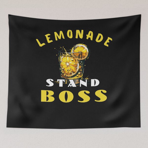 Item preview, Lemonade stand boss designed and sold by MilkyForest.
