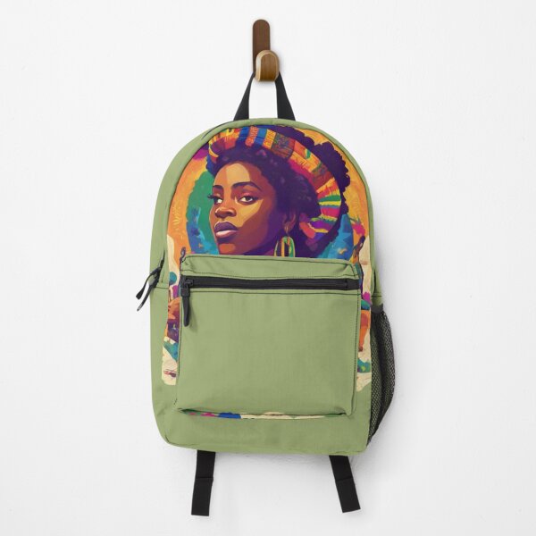 Item preview, Juneteenth-themed design with vibrant colors, cultural symbols, empowering messages, diverse representation, historical references, trendy typography designed and sold by Bee Happy Creative™.