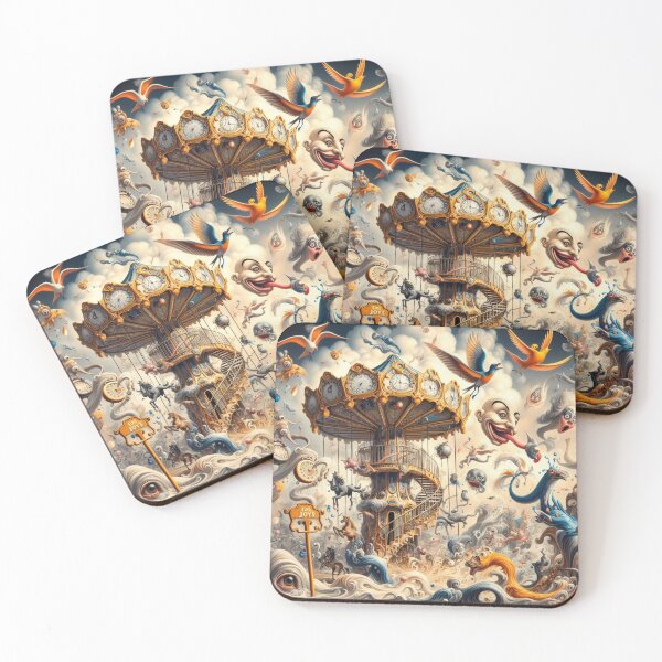 Item preview, Surreal Carnival of Clocks designed and sold by Kiwiaroha.