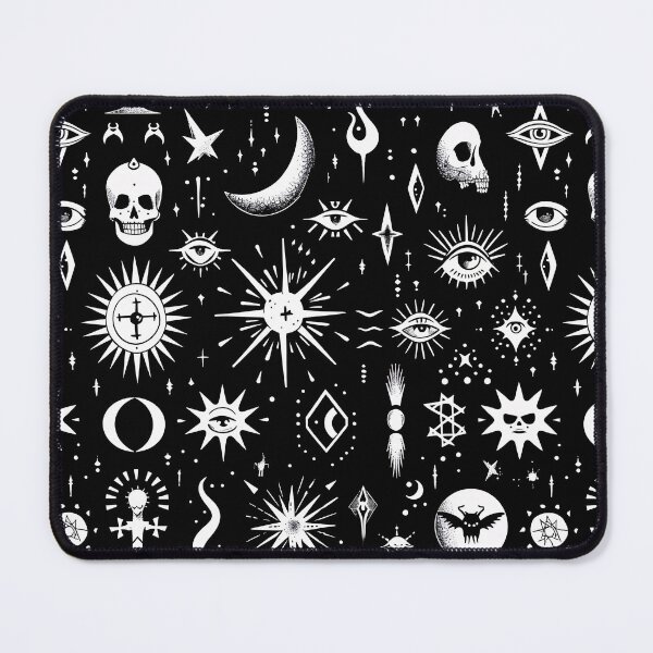 Item preview, Mystical Alchemy Black Sticker designed and sold by amortka.