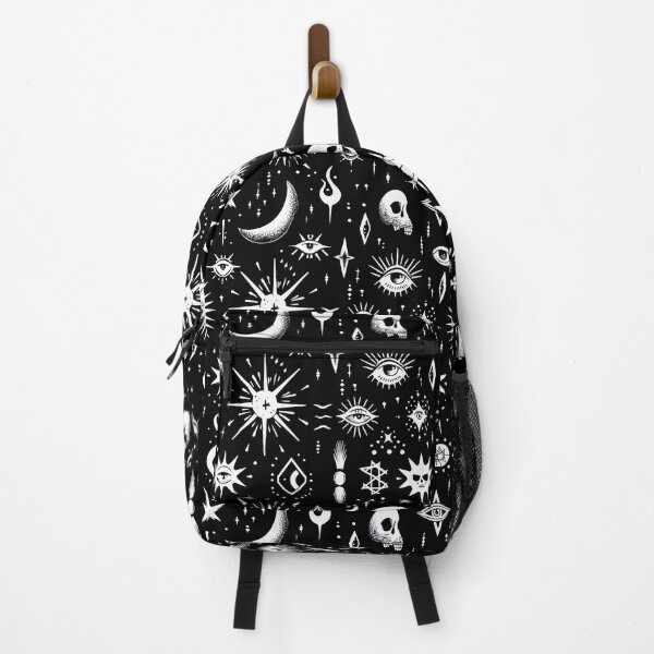Item preview, Mystical Alchemy Black Sticker designed and sold by amortka.