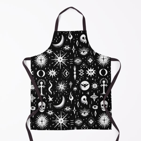 Item preview, Mystical Alchemy Black Sticker designed and sold by amortka.