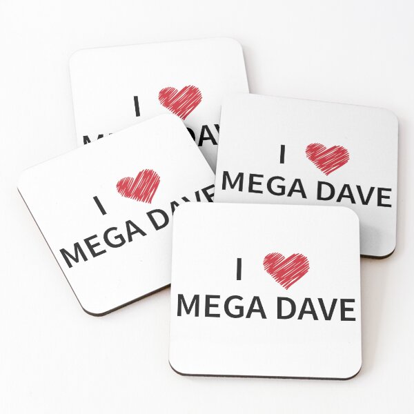 Item preview, I Love Mega Dave - Minion meme designed and sold by BobaTeeStore.