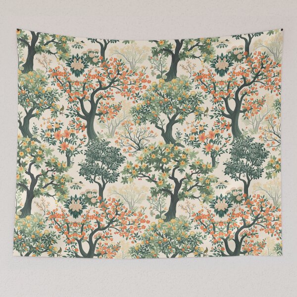 Item preview, Spring Forest Awakening: Rustic Nature Pattern designed and sold by amortka.
