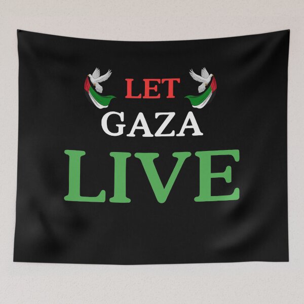 Item preview, Let Gaza Live - Free Paltestine - Free Gaza designed and sold by Arafattouch.