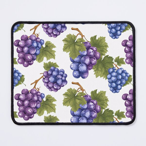 Item preview, Funny Grape Pattern on White designed and sold by amortka.