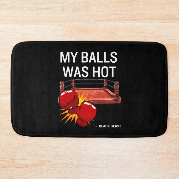 Item preview, Derrick Lewis Funny saying My balls was hot - the black beast designed and sold by Cree8if.