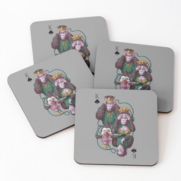 Item preview, The Mysterious Monarch, King of Spades in Shadow designed and sold by CodeCrush.