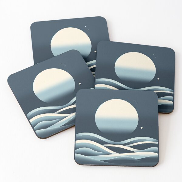 Item preview, Surreal Alien Landscape in Minimal Style designed and sold by SunkenCost.