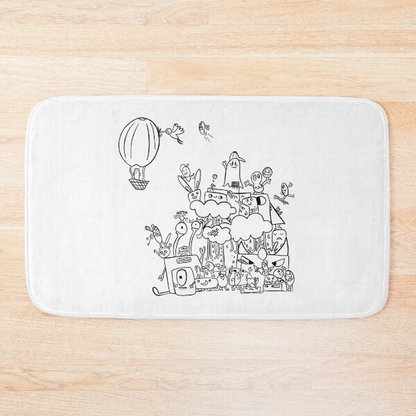 Item preview, Doodle art funny and crazy characters lineart designed and sold by Crazy4Graphics.