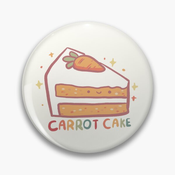 Item preview, Carrot cake illustration  designed and sold by Artofmayara.