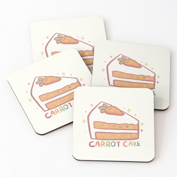 Item preview, Carrot cake illustration  designed and sold by Artofmayara.