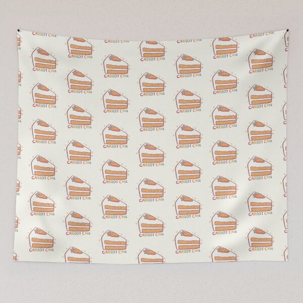 Item preview, Carrot cake illustration  designed and sold by Artofmayara.