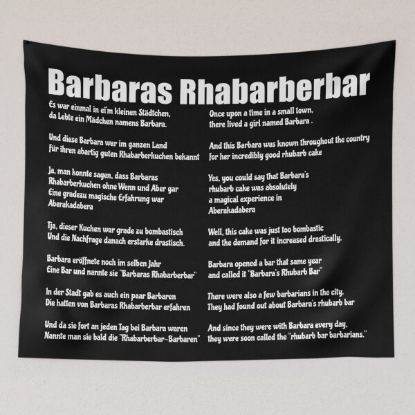 Artikelvorschau, Accurate Barbara Rhabarberbar weiß entworfen und verkauft von Order42.