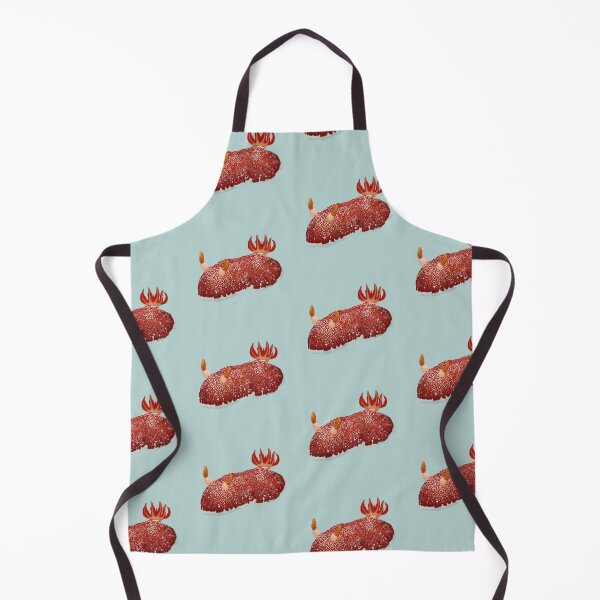 Item preview, Nudibranch - sea slug - Goniobranchus reticulata - sea green designed and sold by Poulpimousse.