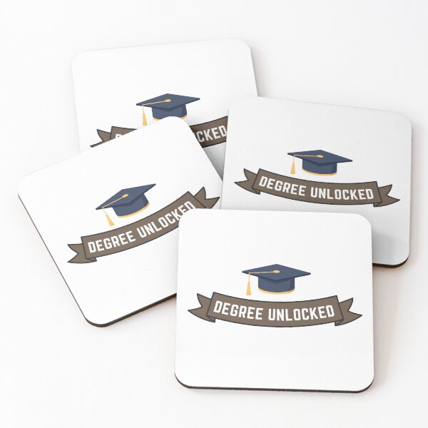 Item preview, Graduation: Degree Unlocked designed and sold by musthavewords.