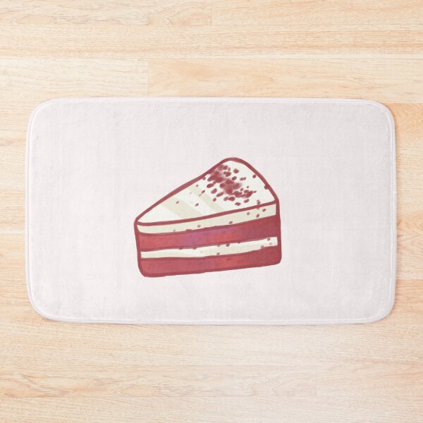 Item preview, Cute Red velvet cake illustration  designed and sold by Artofmayara.