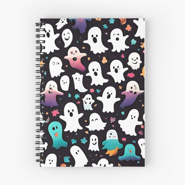Item preview, Cute Ghost Wallpaper designed and sold by Zenvo.