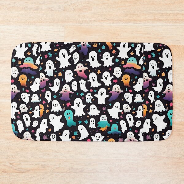 Item preview, Cute Ghost Wallpaper designed and sold by Zenvo.