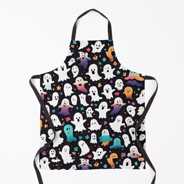 Item preview, Cute Ghost Wallpaper designed and sold by Zenvo.