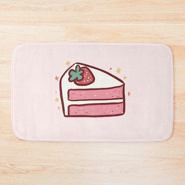 Item preview, Strawberry cake illustration  designed and sold by Artofmayara.