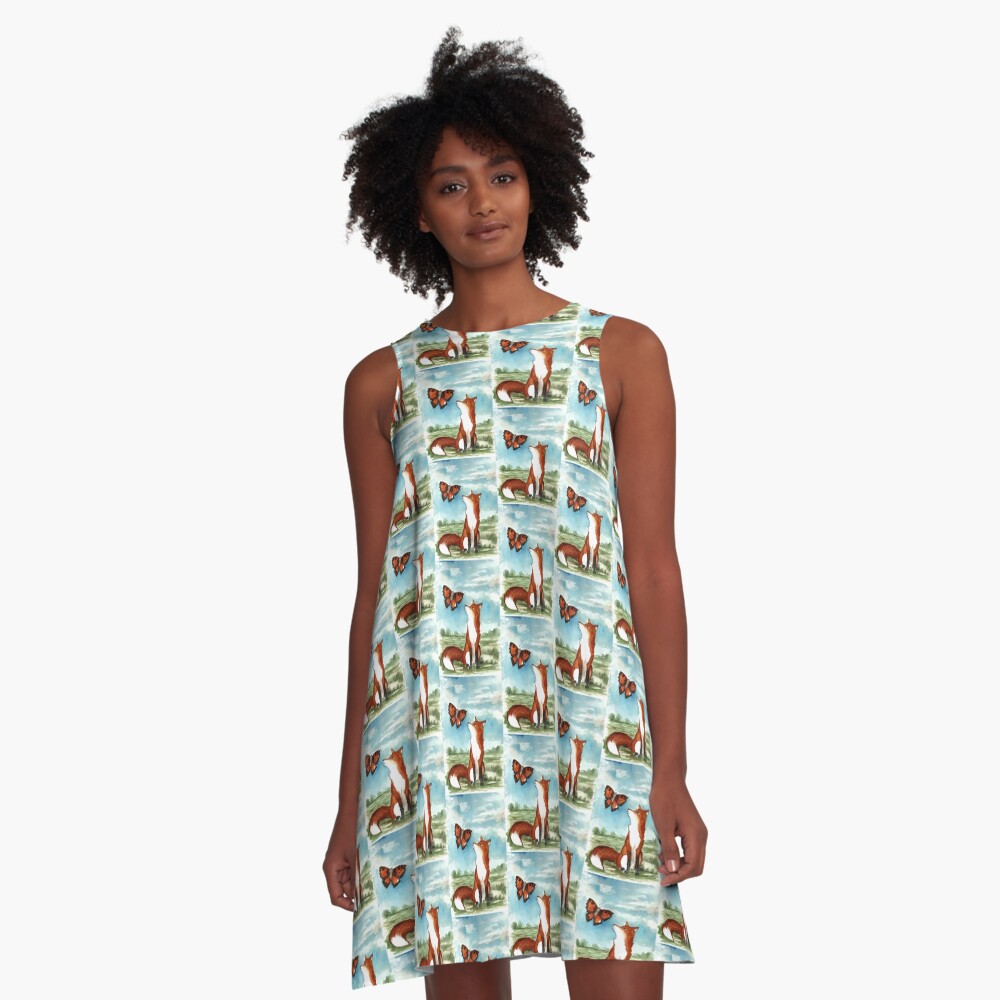 Item preview, A-Line Dress designed and sold by Creative1927.