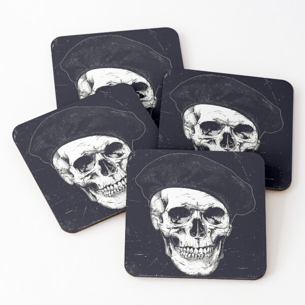 Item preview, Skull Beret, Military Combat Army Classic designed and sold by redstar19.