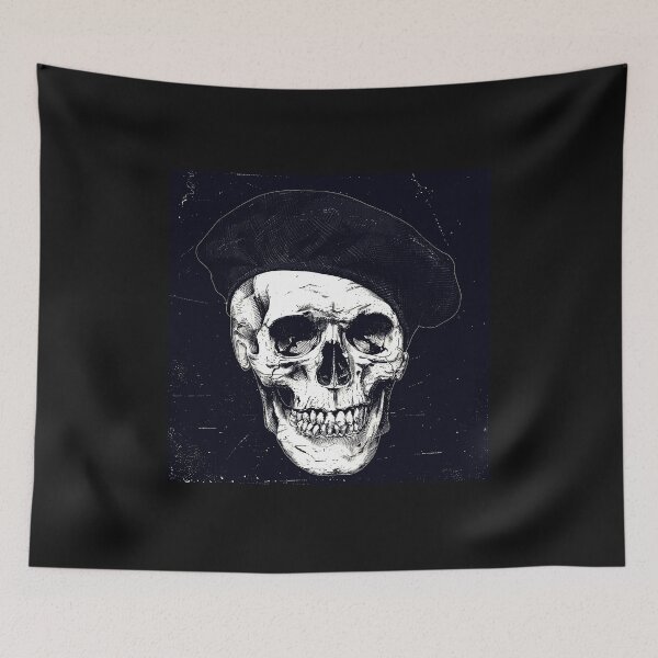 Item preview, Skull Beret, Military Combat Army Classic designed and sold by redstar19.