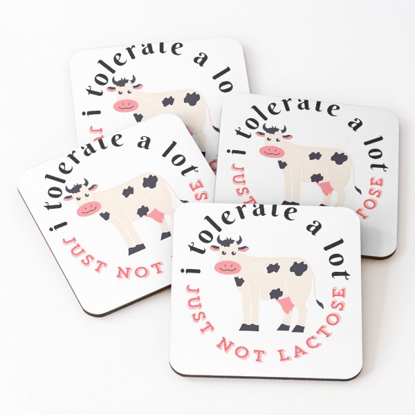 Item preview, I Tolerate A lot Just Not Lactose, Sarcastic, Meme T-shirt designed and sold by Alicja Wieczorek.