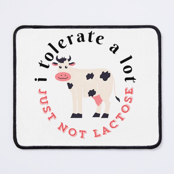 Item preview, I Tolerate A lot Just Not Lactose, Sarcastic, Meme T-shirt designed and sold by Alicja Wieczorek.
