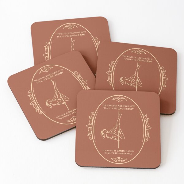 Item preview, Quote from Pole Dance Illustrated terracotta designed and sold by MarieBlly.