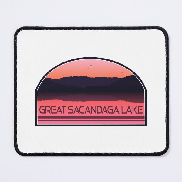 Item preview, Great Sacandaga Lake New York Red Sunrise designed and sold by Esskay Designs.