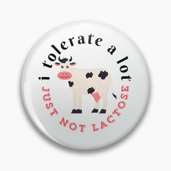 Item preview, I Tolerate A lot Just Not Lactose, Sarcastic, Meme T-shirt designed and sold by Alicja Wieczorek.