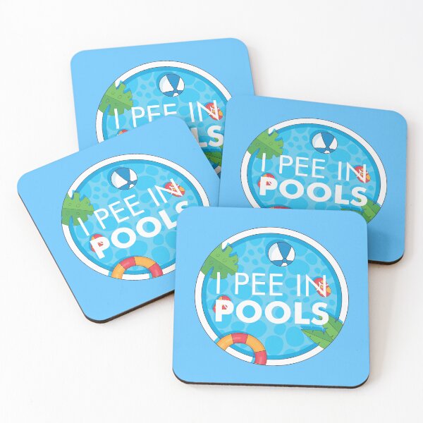 Item preview, I Pee In Pools Funny Peeing In Pool Love Swimming In Pools Oceans Seas Lake Summer Vacation designed and sold by artworkathome.