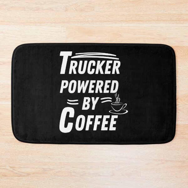 Item preview, Trucker powered by coffee designed and sold by annoying-shirts.
