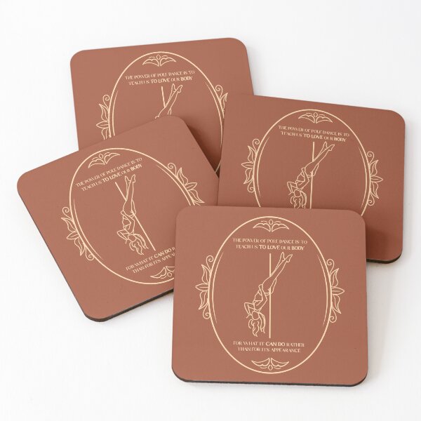 Item preview, Quote from Pole Dance Illustrated terracotta designed and sold by MarieBlly.