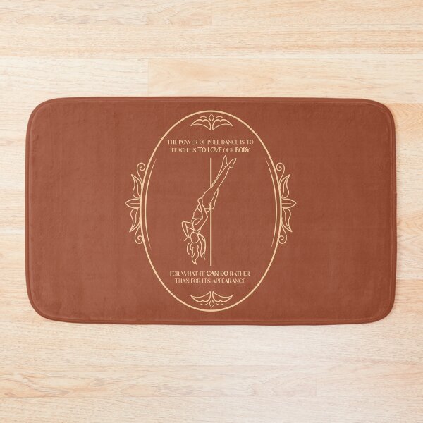 Item preview, Quote from Pole Dance Illustrated terracotta designed and sold by Chimera Craft.