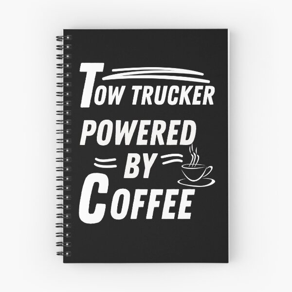 Item preview, Tow trucker powered by coffee designed and sold by annoying-shirts.