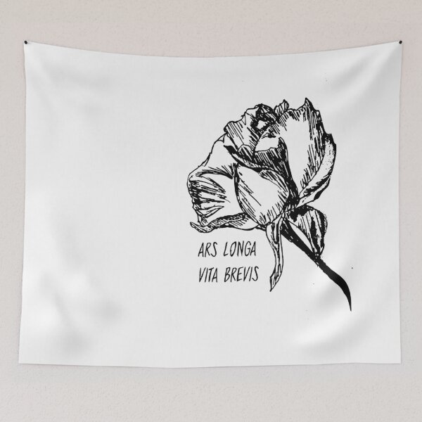 Item preview, Art is Long, Life is Short designed and sold by Faith Maddox.