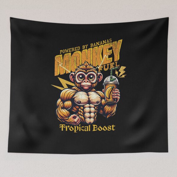 Item preview, Monkey Fuel designed and sold by Belarte.shop.