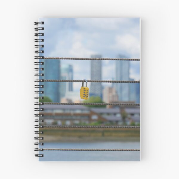 Item preview, Love lock at Cutty Sark Canary Wharf skyline London designed and sold by santoshputhran.