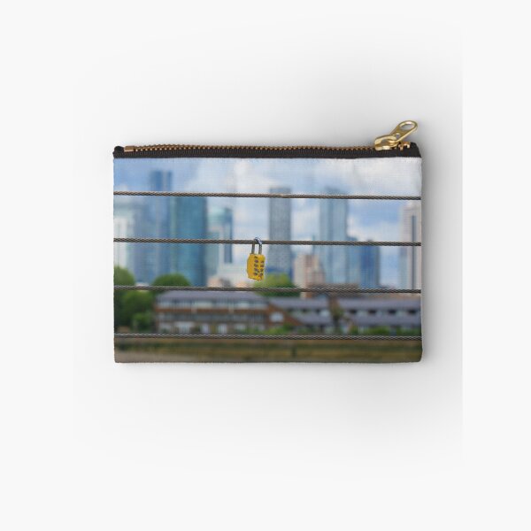 Item preview, Love lock at Cutty Sark Canary Wharf skyline London designed and sold by santoshputhran.