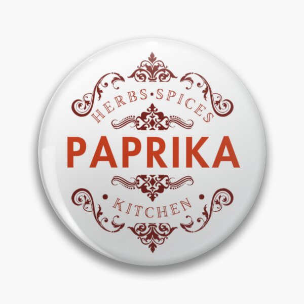 Item preview, [Kitchen Label] "Paprika" sticker designed and sold by rjflowers.