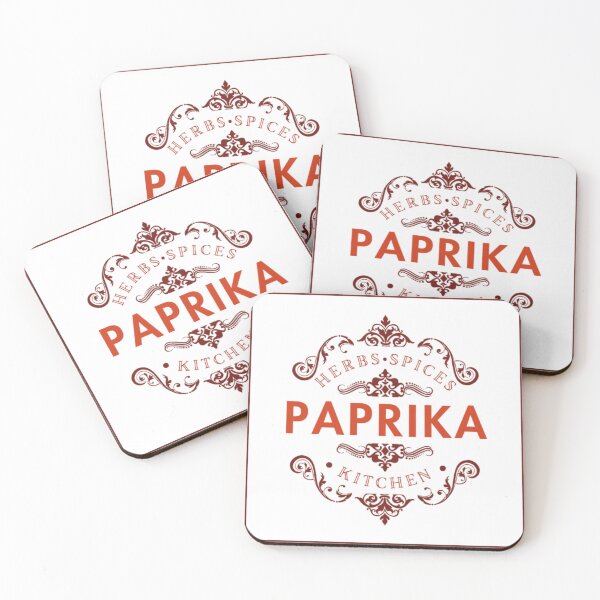 Item preview, [Kitchen Label] "Paprika" sticker designed and sold by rjflowers.