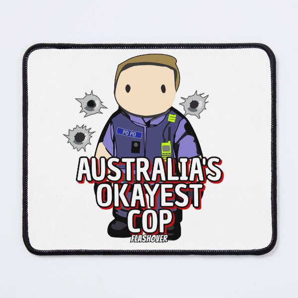 Item preview, Australia's Okayest Cop - Male designed and sold by Flashover.